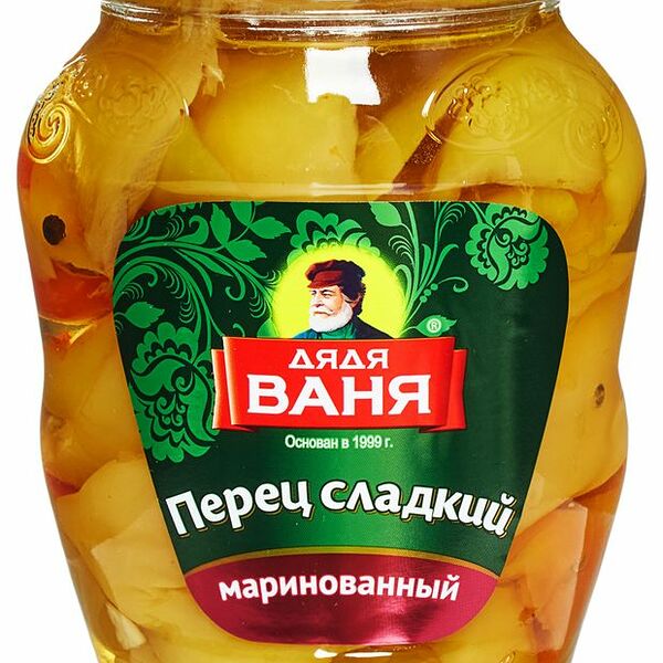 Перец маринованный Дядя Ваня сладкий, 680 г