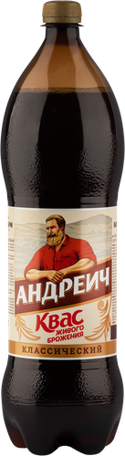 

Квас Бочкари Андреич ржаной живого брожения 1.5л