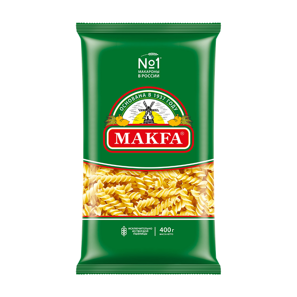 Макароны Makfa спирали 400 г