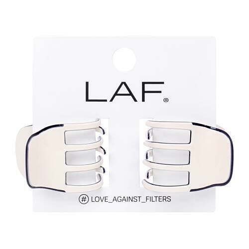 Набор крабов для волос Laf маленькие Бежевые, 2 шт.