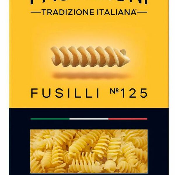 Макароны Pasteroni Fusilli № 125 группа А 400 г