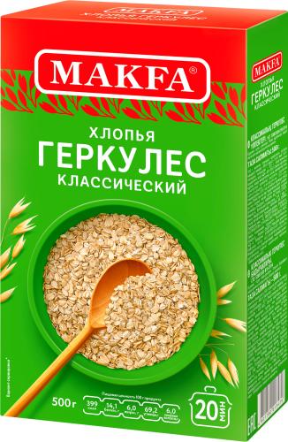 

Хлопья овсяные Makfa Геркулес классический 500 г