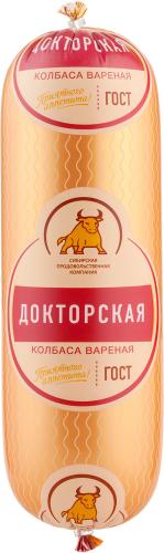 

Колбаса Сибирская продовольственная компания Докторская вареная весовая