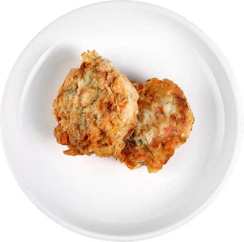 

Оладьи рыбные Лента Fresh с овощами, весовые