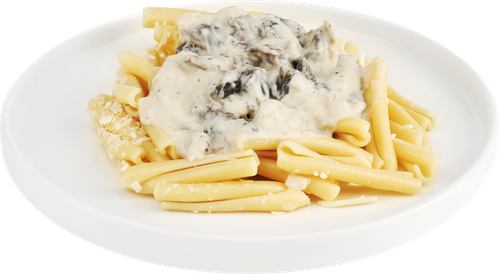 

Паста Creative Kitchen Альфредо с курицей и грибами 220 г