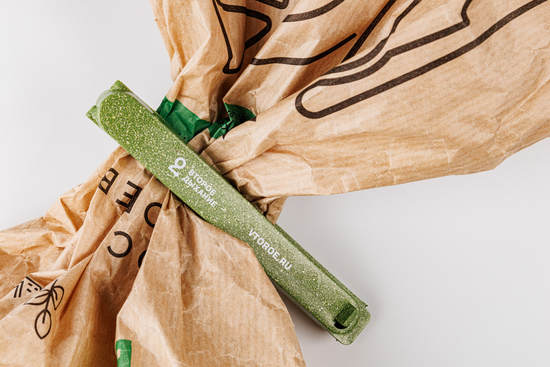 

Набор зажимов из переработанного тетрапака 5 шт