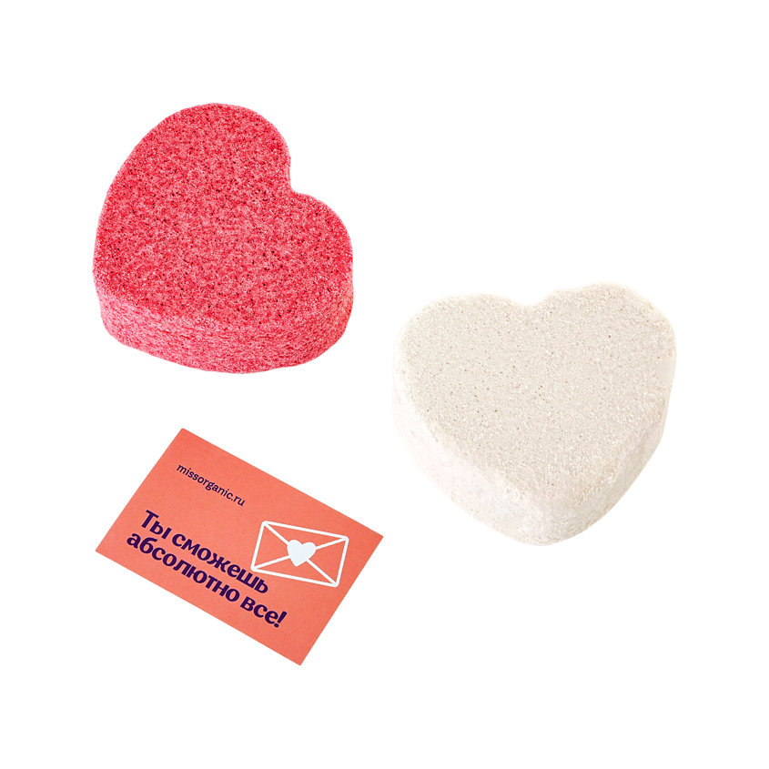 

Набор бомбочек Miss Organic Мы с тобой то любви 2 шт х 100 г