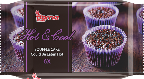 

Кекс Dorna Брауни Hot & Cool с шоколадной начинкой 180 г