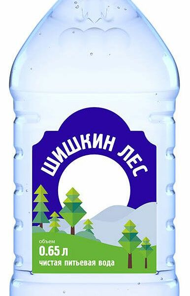 Вода Шишкин лес питьевая негазированная, 0.65 л