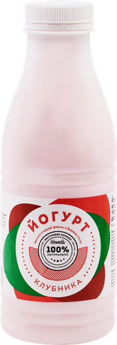 

Йогурт Молоко из Орловки Клубника 2.5%, без змж 500 г