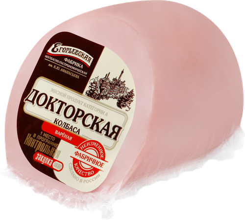 

Колбаса Егорьевская Докторская вареная 450 г