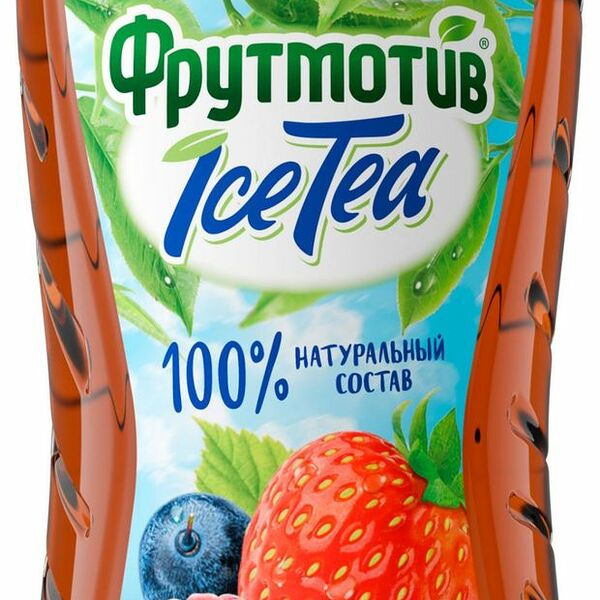 Холодный чай Фрутмотив черный со вкусом лесные ягоды 500 мл