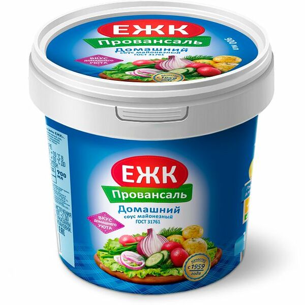 Майонез ЕЖК Провансаль 67%, 900 мл