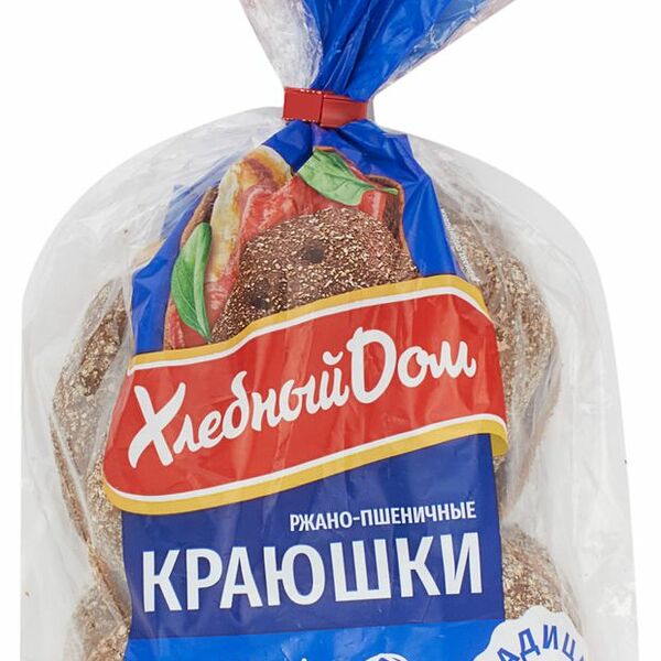 Лепешки Хлебный дом Краюшки ржано-пшеничные 240 г