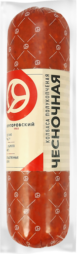 

Колбаса полукопченая Ялуторовский Мясокомбинат Чесночная 400 г
