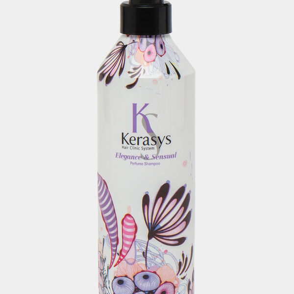 Шампунь KeraSys Perfumed Line Elegance&Sensual для тонких и ослабленных волос парфюмированный 400 мл