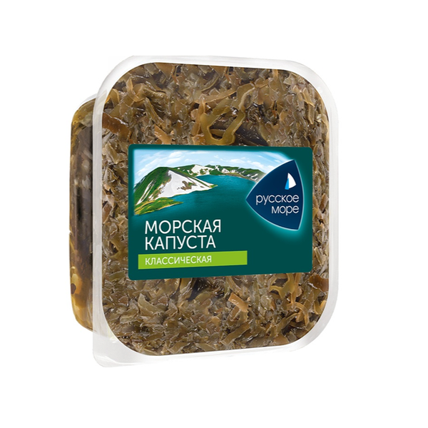 Морская капуста маринованная Русское море классическая, 200г