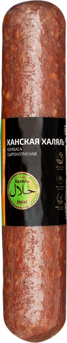 

Колбаса сырокопченая Агросила Ханская халяль 300 г