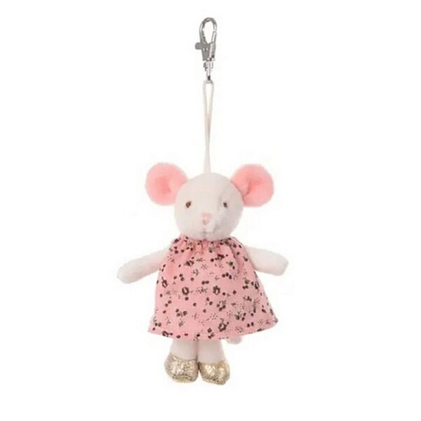 Игрушка-брелок Bukowski Мышка Ingefrid, Мышка Henry, 1 шт., 10 см, в ассортименте