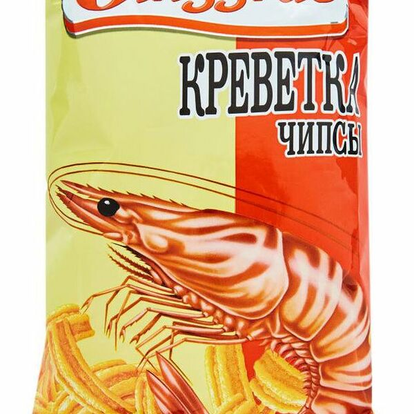 Чипсы хрустящие Binggrae со вкусом креветки 50 г