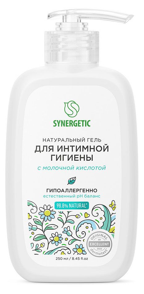 

Synergetic гель для интимной гигиены натуральный 250 мл