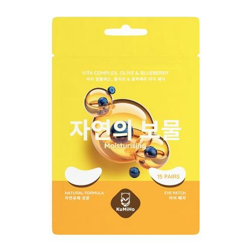 Патчи для глаз Kumiho с витаминным комплексом тканевые увлажняющие 30 шт