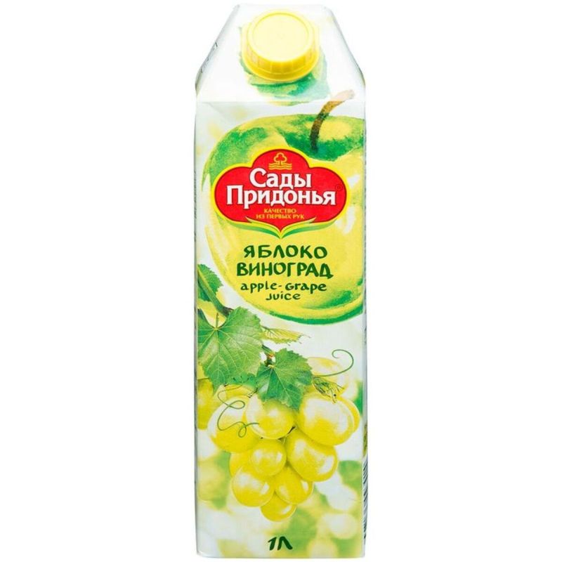 

Сок Сады Придонья Яблоко-виноград 1 л
