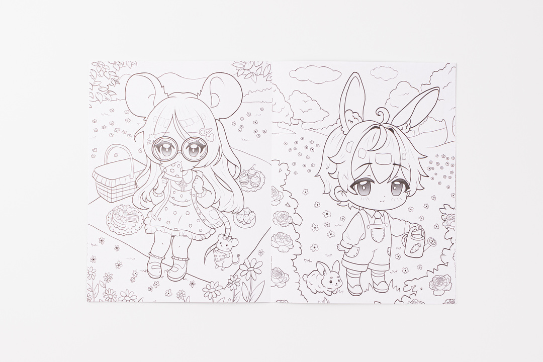 

Книжка-раскраска Феникс-премьер Фантастический лес