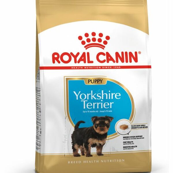 Корм для щенков Royal Canin Yorkshire Terrier Puppy для породы йоркширский терьер до 10 месяцев, 1.5 кг