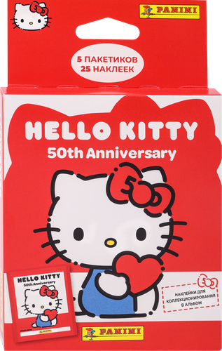 

Блистер с наклейками Panini Hello Kitty