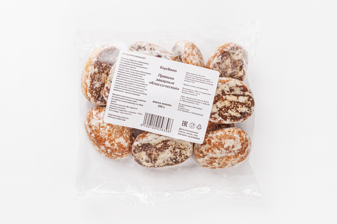 

Пряники заварные глазированные «Классические»