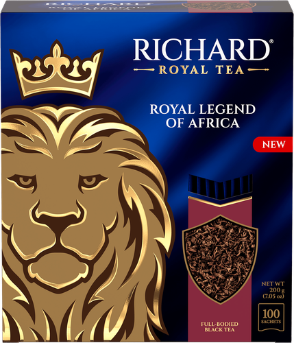 

Чай черный Richard Legend of Africa 100 пакетиков x 2 г