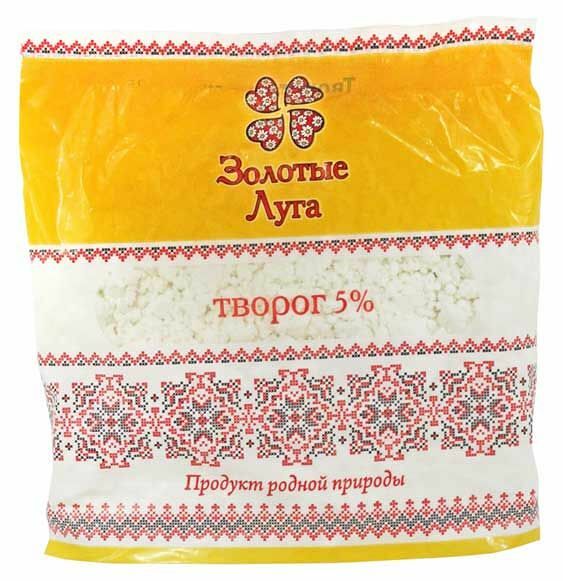 Творог Золотые луга 5%