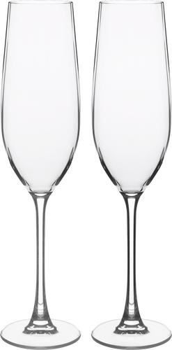 

Набор бокалов для шампанского Crystal Bohemia Columba Optic 260 мл 2 шт.