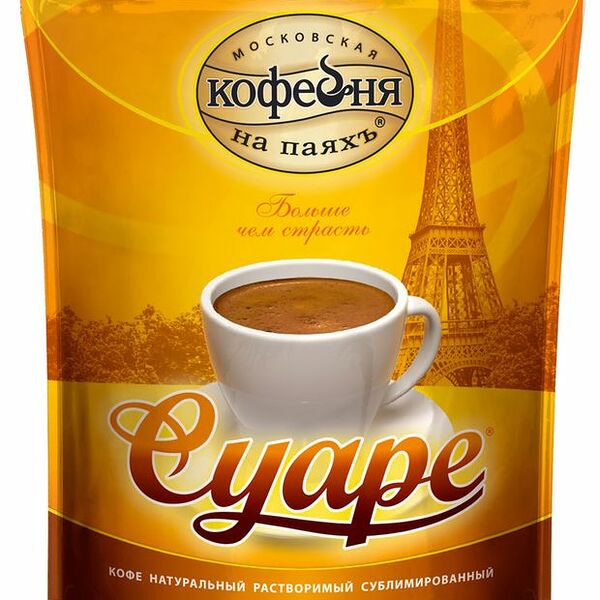 Кофе растворимый Московская кофейня на паяхъ Суаре 230 г