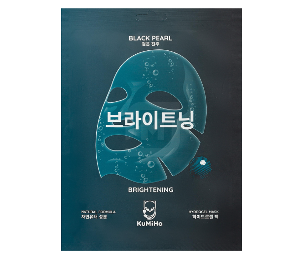 Маска Kumiho для лица гидрогелевая с экстрактом черного жемчуга 26 г