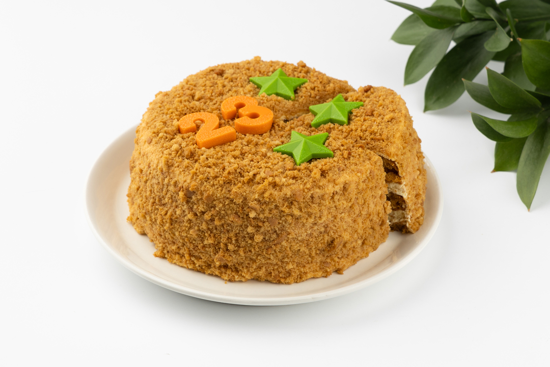 

Торт ВкусВилл Главный день февраля медовый 500 г