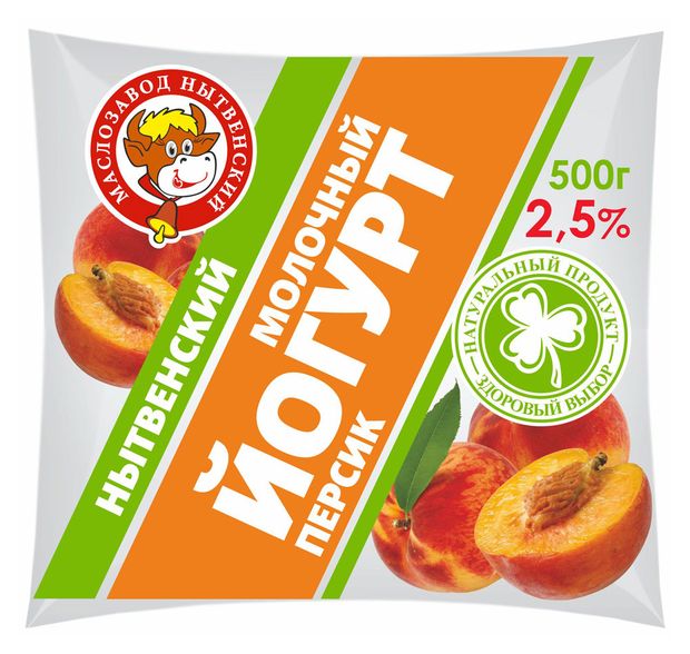 

Йогурт питьевой Маслозавод Нытвенский со вкусом персика 2.5% 500 г