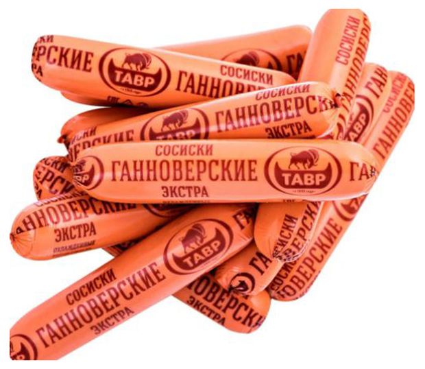 

Сосиски Тавр Ганноверские Экстра 430 г