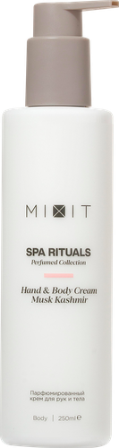 

Крем для рук и тела Mixit Spa Rituals Perfumed Collection с ароматом мускуса парфюмированный 250 мл