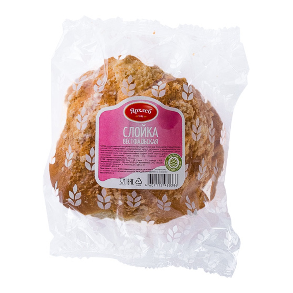 

Слойка Ярхлеб Вестфальская 100 г