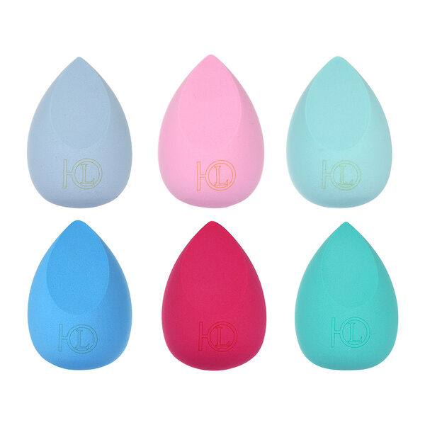 Юниlook спонж для нанесения тональной основы, латекс, 6x4 см, в ассортименте