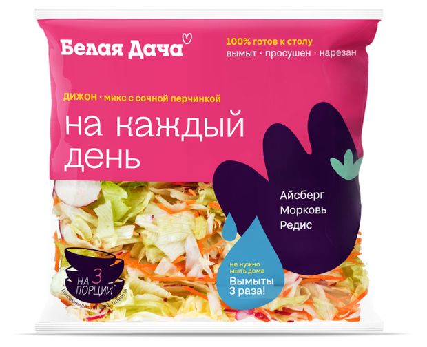 

Салатный микс Белая Дача Дижон, Россия 180 г