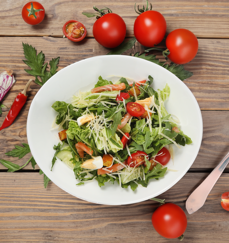 

Салат Лента Fresh Фреш с лососем 200 г