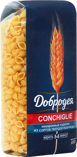 

Макароны Добродея Conchiglie ракушки 400 г