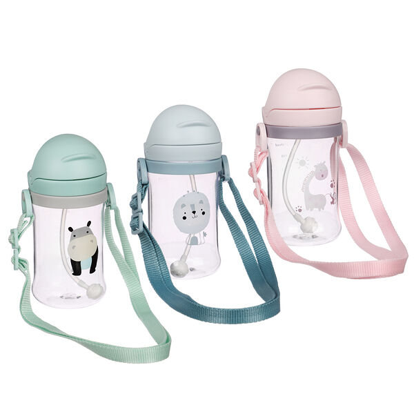 Бутылочка детская, 450 мл, полипропилен, 3 дизайна в ассортименте