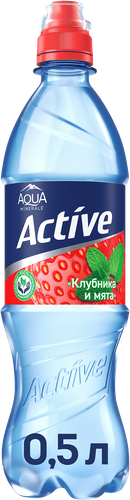 

Вода негазированная Aqua Minerale Active Клубника и мята 0.5 л
