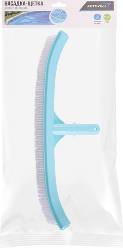 

Насадка-щетка для очистки бассейна ACTIWELL AQUA 42x14 см, Арт. MULS052003