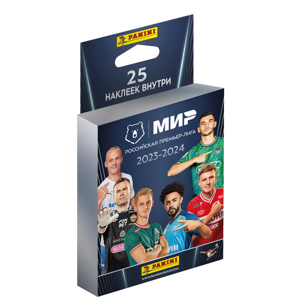

Блистер Panini Российская Премьер-Лига 2023-2024