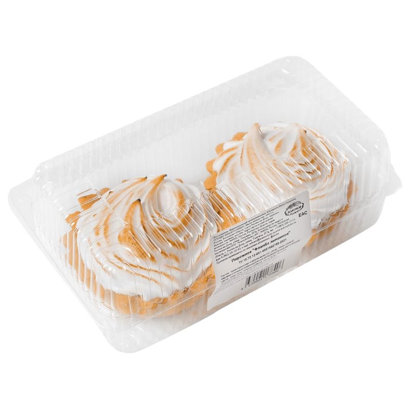 

Пирожное Золотой колос Фламбе лимонное 170 г